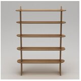 Hanah home Bookshelf Scala-3102x215x35 cm, Smeđa | Eponuda.ba