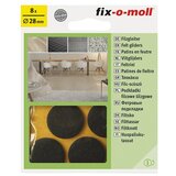 Fix-o-moll podložna pločica od filca (promjer: 28 mm, lijepljenje, 8 kom., smeđe boje) Cijene