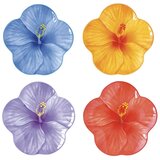 Easy Life Set desertni krožnik Bouquet 21cm / 4 kos / več vzorcev / porcelan, (5000267769) | Shoptok.si