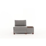 Atelier Del Sofa fotelja na razvlačenje perenna linen right grey