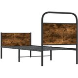  Okvir kreveta bez madraca boja hrasta sonome 75 x 190 cm drveni | shoptok.hr