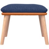  Tabure plavi 45x29,5x35 cm od tkanine i umjetne kože | shoptok.hr