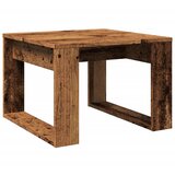  Bočni stolić boja starog drva 50 x 50 x 35 cm konstruirano drvo | Eponuda.com