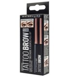Maybelline Brow Tattoo barva za obrvi v gelu 4,6 g odtenek Dark Brown za ženske Cene