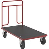 Kongamek ploski voziček KM731, dxšxv 1200 x 700 x 1000 mm, 2 vrtljivi in 2 fiksni kolesi | Shoptok.si