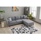 Atelier Del Sofa ugaona garnitura Kale Linen Right Grey | ePonuda.com