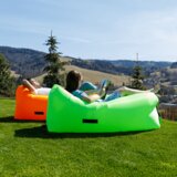 Kondela Napihljiva vreča za sedenje/ležanje, oranžna, LEBAG | Shoptok.si