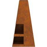 Ognjište s odlaganjem drva 50x50x100 cm od otpornog čelika | shoptok.hr
