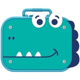 DIY Screwdriver Kit Suitcase Puzzle Dinosaurs Blocks Screwdriver 228 pcs. | shoptok.hr