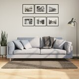 vidaXL Preproga ISTAN visoka vlakna sijoč videz siva 80x150 cm | Shoptok.si