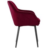 Livetastic Naslanjač Samt, Rdeča | Shoptok.si