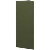 Vrtna sadilica maslinastozelena trokutasta 30x26x75 cm čelična | Eponuda.com