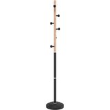  Stalak za kapute crni 177 cm od željeza obloženog prahom | Eponuda.com