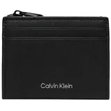 Calvin Klein Etui za kreditne kartice Ck Must 10Cc Cardholder W/Zip K50K511282 Črna