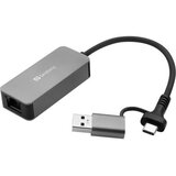 Sandberg USB-C /A 2.5 GbE RJ45 Adapter | shoptok.hr