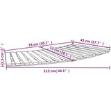  Okvir za masažno kad siv poli ratan in trden akacijev les - - Siva - 43.8 - 4x regal + 4x stopnica - 2025-vidaXL-Uvoz_2 | Shoptok.si