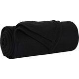  Odeja Črna 240 x 220 cm Flis, (5000288353) | Shoptok.si