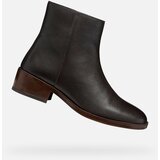Geox Dark Brown Women's Ankle Boots Camexia - Ladies u