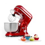 Klarstein Bella Elegance, kuhinjski robot, 2000 W, 1,7 HP, 6 stopenj, 5 litrov, rdeča | Shoptok.si
