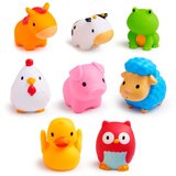 Munchkin Bath Farm Bath Squirts igrača za v vodo 9 m+ 8 kos | Shoptok.si