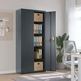 vidaXL arhivska omara antracitna 90x40x200 cm jeklo | Shoptok.si