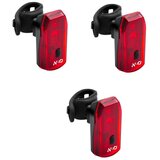 Neo bike components Neo bike Zadnje svetlo safe 2,crna,3kom ( N02005-3kom ) | ePonuda.com