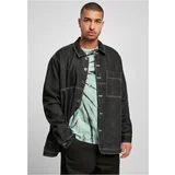 UC Men Oversized Trucker Jacket black raw