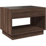  Stolić s beskonačnim LED svjetlima boja hrasta 70x50x50 cm | shoptok.hr