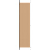  5-Panelni Pregrađivač Bež 250 x 220 cm Tkanina | Eponuda.com