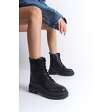 Capone Outfitters Zippered and Laced Boots | Shoptok.si