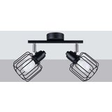  Stropna svetilka BELUCI 2 črna, (21347682) | Shoptok.si