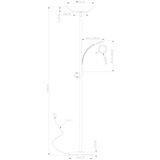 Lesnina XXXL VISOKA STOJEČA LED-SVETILKA | Shoptok.si