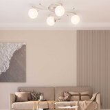  Stropna lampa s okruglim staklenim sjenilima 4 G9 LED svjetla Cijene