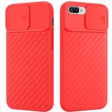 Cadorabo Ohišje, združljiv z Apple v Matt Red - Zaščitni pokrov iz fleksibilnega silikona TPU in z zaščito pred kamero, (20587211) | Shoptok.si