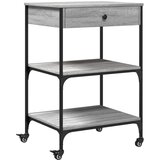  Kolica boja hrasta 60x48x89 5 cm konstruirano drvo | shoptok.hr