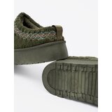 Shelvt Dark green, soft boots a'la snow boots without a heel | Shoptok.si