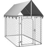  Zunanji pasji boks s streho 200x100x150 cm | Shoptok.si