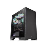 Thermaltake S300 TG Mid tower case, tempered glass, 1x standard fan 120mm | Eponuda.ba