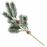  Springos® Božićni ukrasna grančica, smeđa/bijela/zelena | shoptok.hr