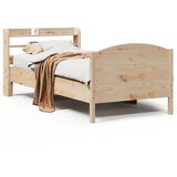  Okvir kreveta bez madraca 75 x 190 cm od masivne borovine | shoptok.hr