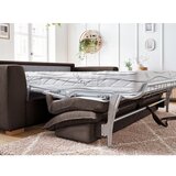 Bobochic Paris Rjava raztegljiva sedežna garnitura iz rebrastega žameta 225 cm Augustin – | Shoptok.si