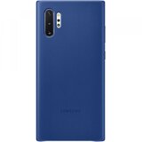 Samsung original usnjen ovitek EF-VN975LLE za Galaxy Note 10 Plus N975 - zaščita zadnjega dela - modra | Shoptok.si