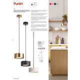  Redo 01-3101 - LED luster na sajli PUNKT LED/6W/230V prečnik 15 cm crna | Eponuda.com