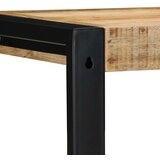  Zidna polica 35x35x100 cm Puno grubo drvo Mango | Eponuda.com