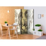 Artgeist PARAVAN 135/172/3 cm krem barve, siva Slike