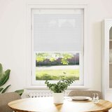vidaXL Plisirana žaluzija Bela 80x100 cm Širina tkanine 79,4 cm | Shoptok.si