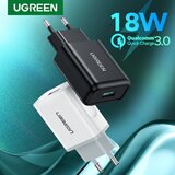 Ugreen 70273 adapter za punjenje 18 W USB-A utičnica crna unutrašnje područje | Eponuda.ba