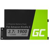 Green cell Baterija za Amazon Kindle 3 / Graphite, 1900 mAh Cene