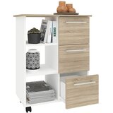 MID.YOU Večnamenski Voziček Esilo, Hrast, Bela | Shoptok.si