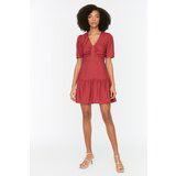 Trendyol Plum Collar Detailed Dress Cene